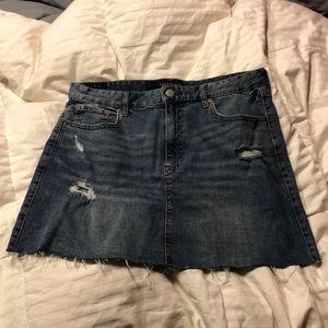Jean skirt